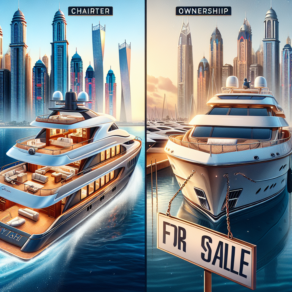 Luxury Yacht Charter vs. Buying Options in Dubai