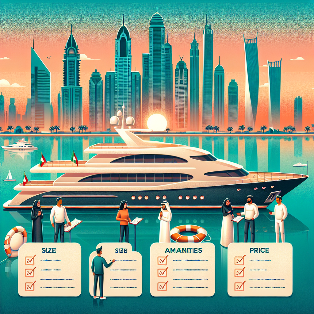 How to Choose the Right Luxury Yacht for Charter in Dubai